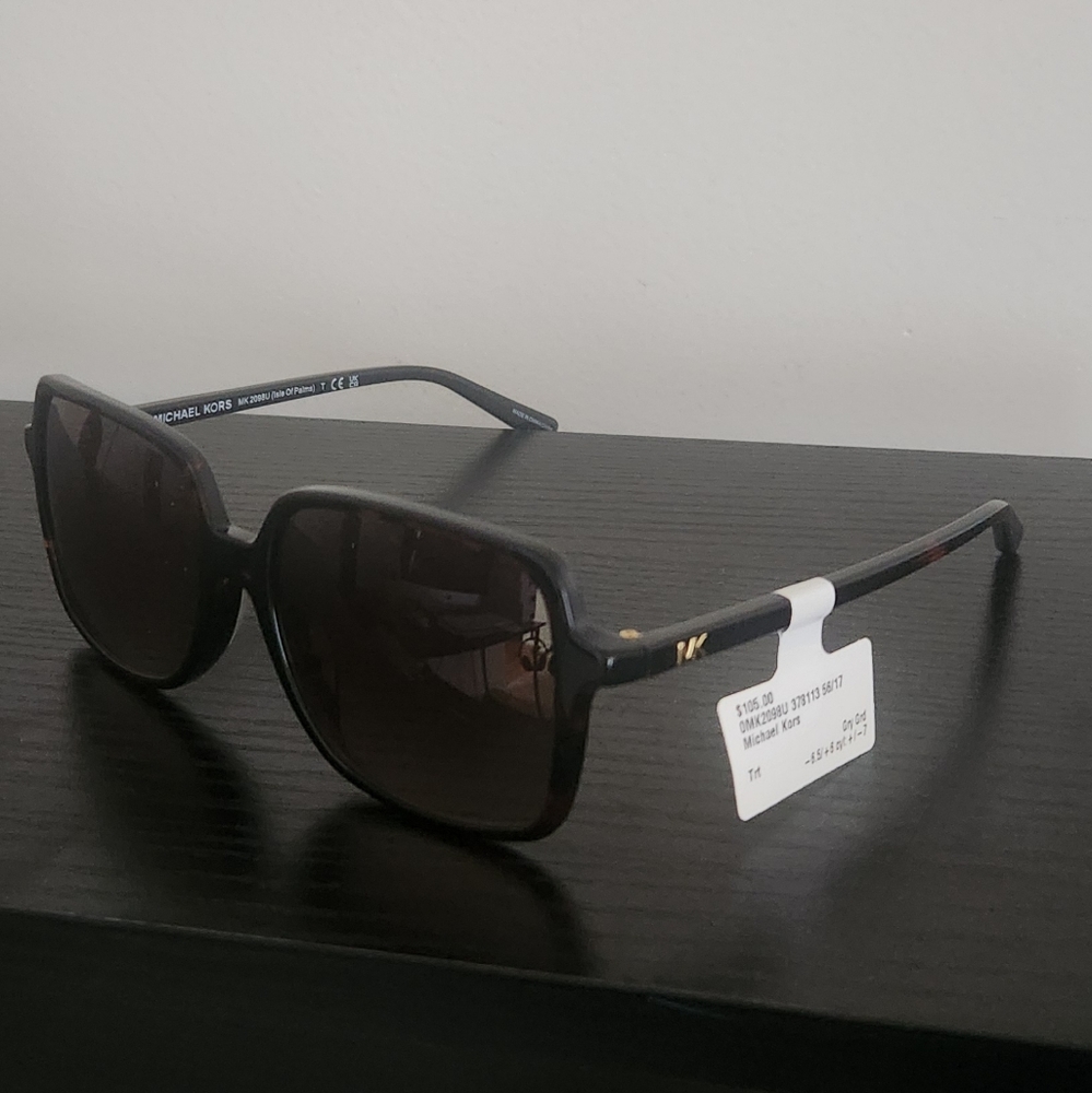 Michael Kors Black Sunglasses Mate Wmn's Brand New / NO CASE